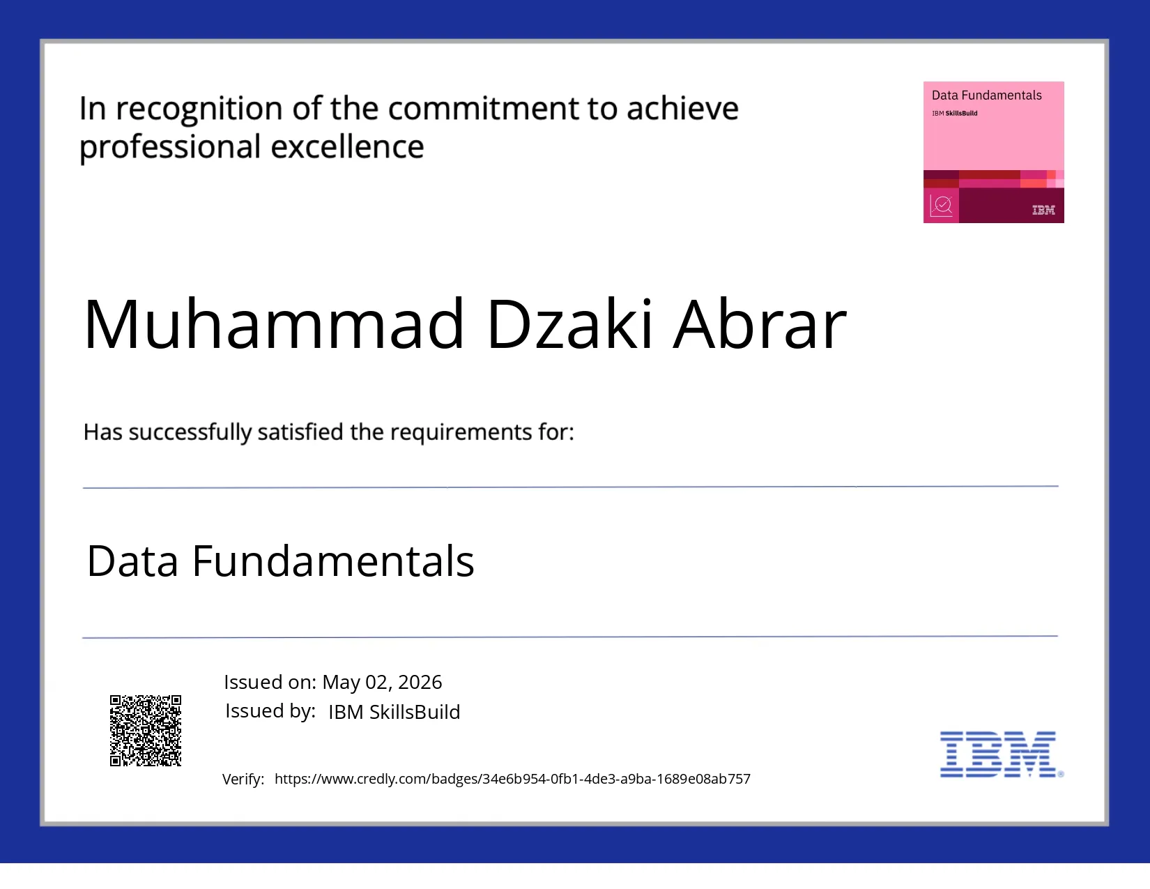 Data Fundamentals