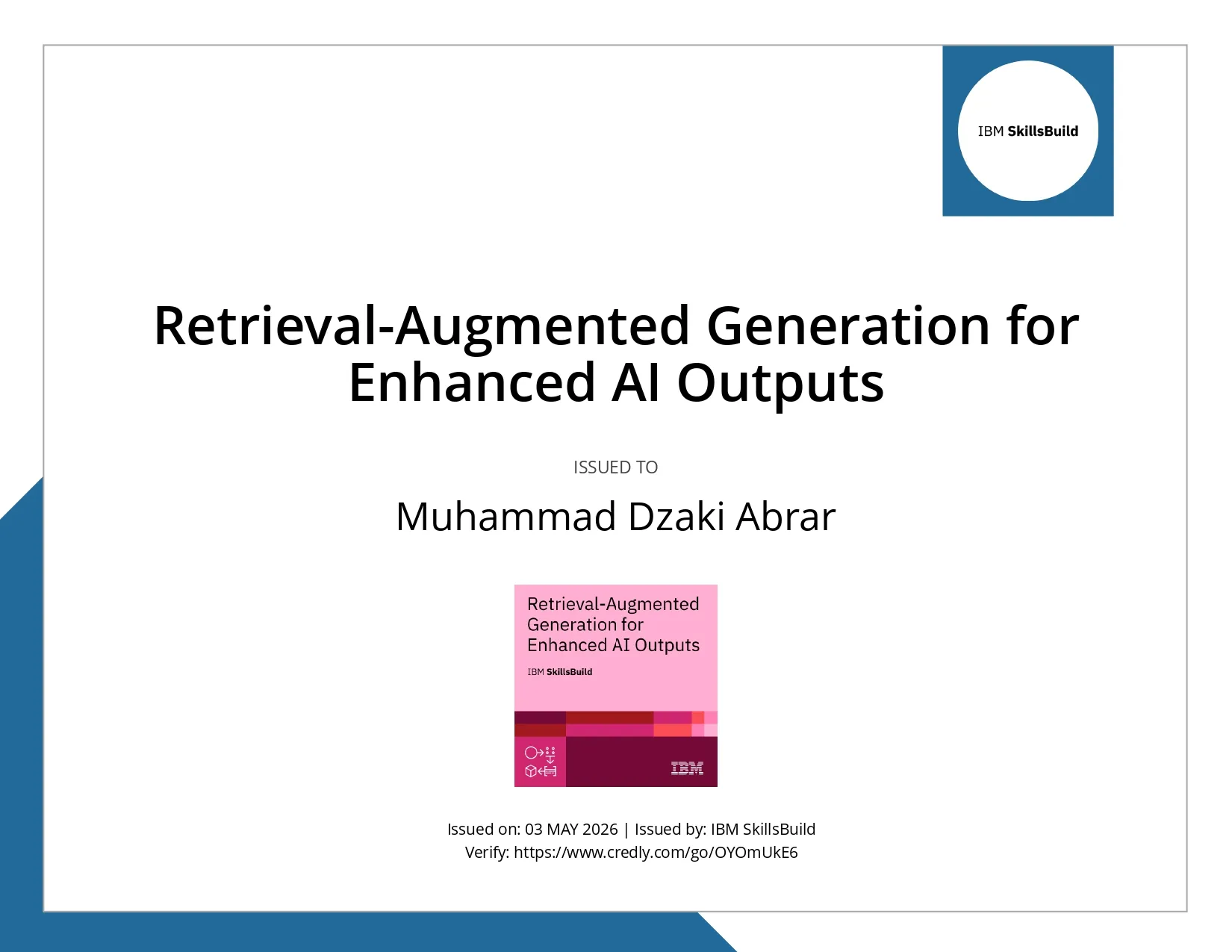 Retrieval-Augmented Generation for Enhanced AI Outputs