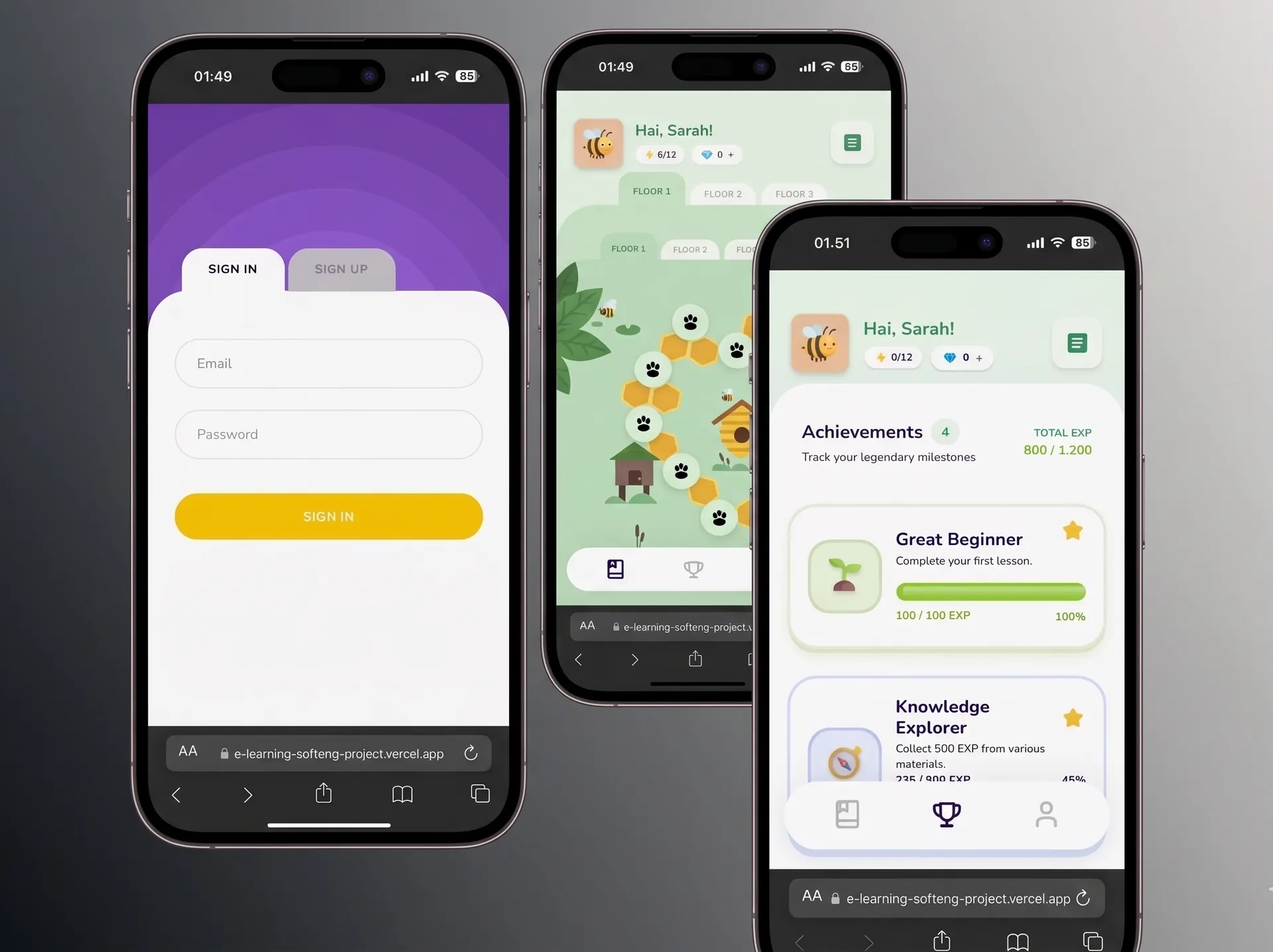 Level Up – AI Developer & UI/UX